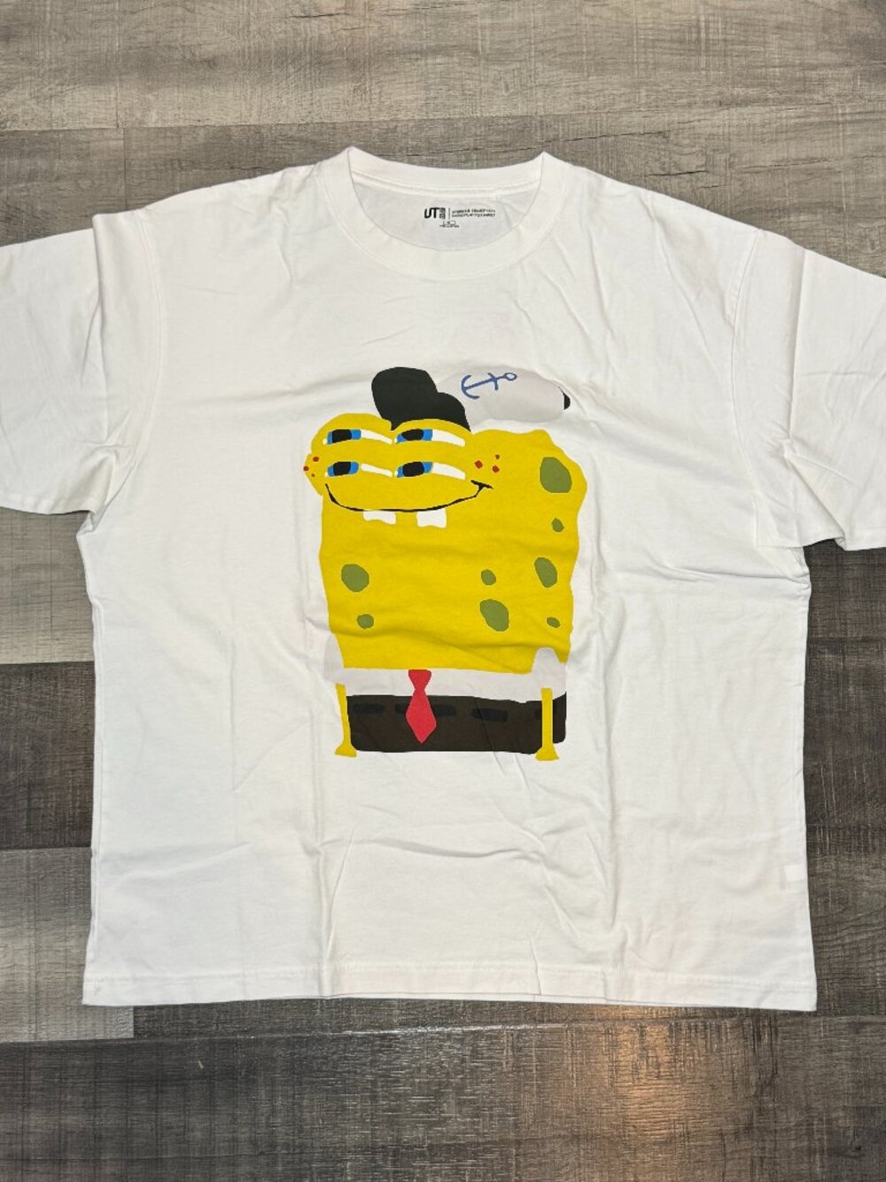 SpongeBob x Cactus Plant Flea Market SpongeBob & Patrick Tee White XL
